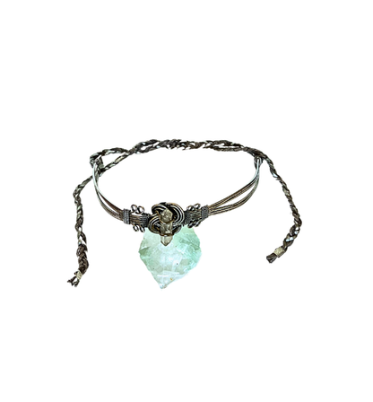 Tiara Boho Luna Plateada – Inspiración Lunar