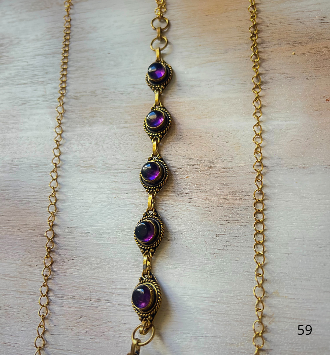 Cadena de cuerpo femenina / Amor cuarzo rosa