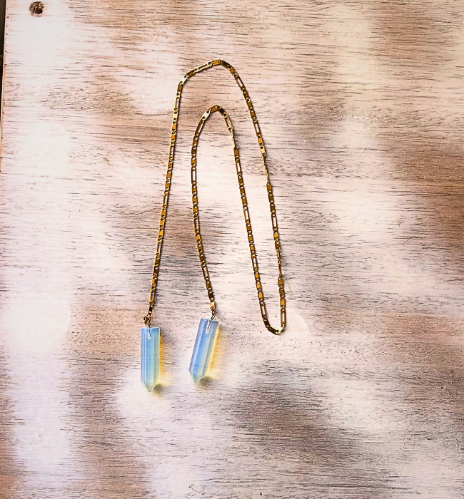 Cadena facial oro boho/ Fantasía festival