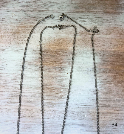 Cadena de cuerpo plata boho/ piedra lunar empoderamiento