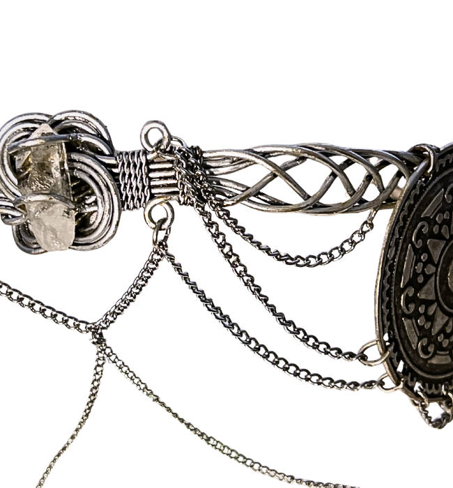 Tiara Boho Diana Diosa/ Boho plata