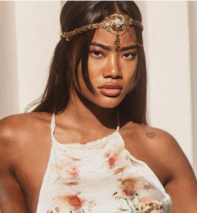 Tiara Boho Serpiente Adriana Diosa | Accesorio místico artesanal