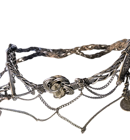 Tiara Boho Diana Diosa/ Boho plata