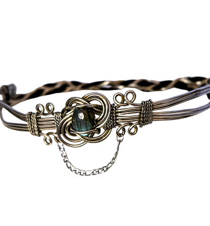 Theia tiara boho/ Energía  pieza