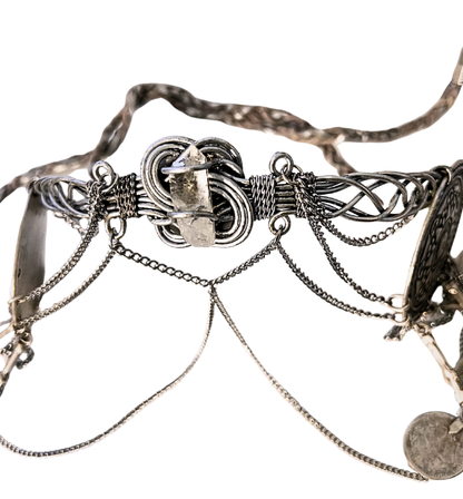 Tiara Boho Diana Diosa/ Boho plata