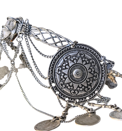 Tiara Boho Diana Diosa/ Boho plata